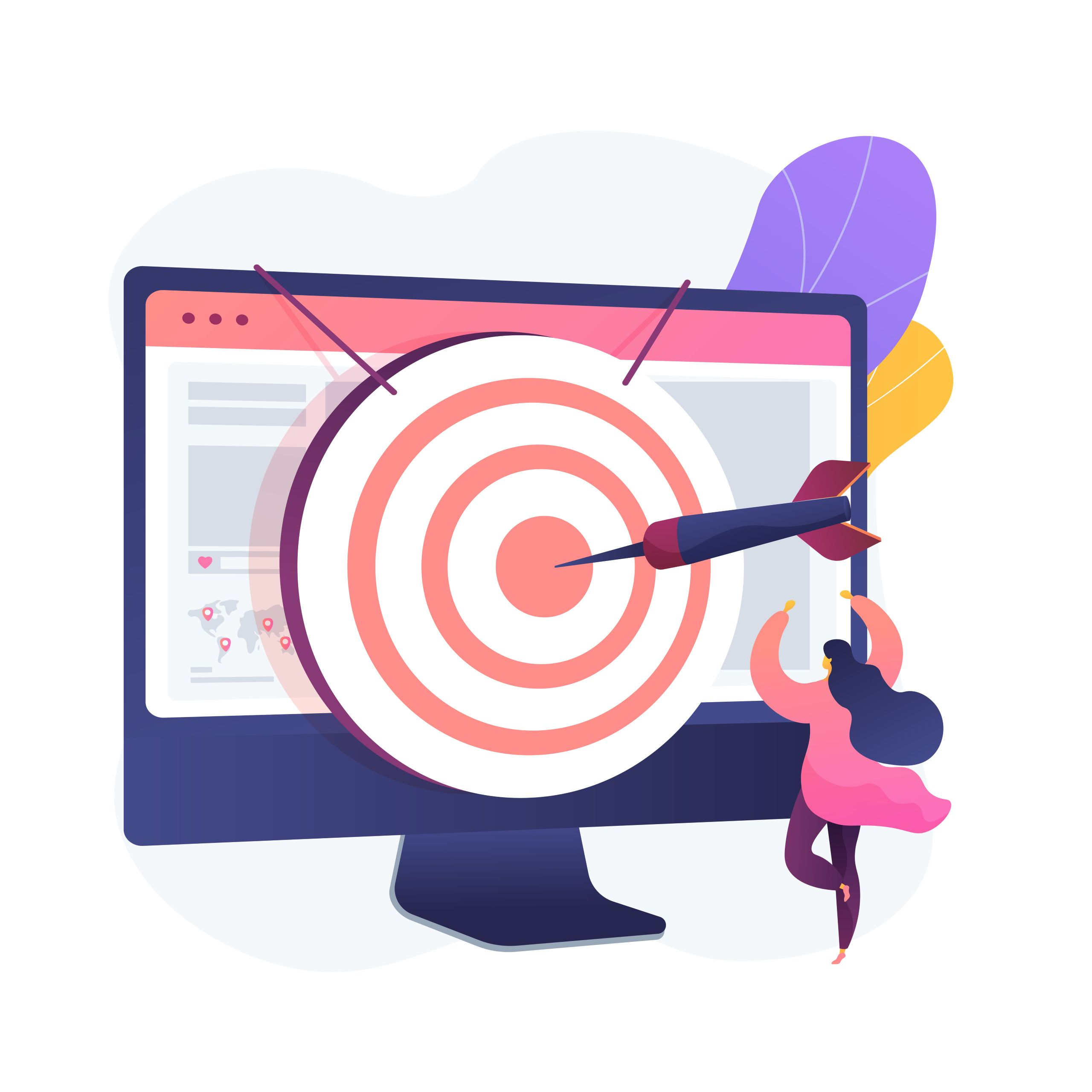 Illustration création d'un site internet efficace