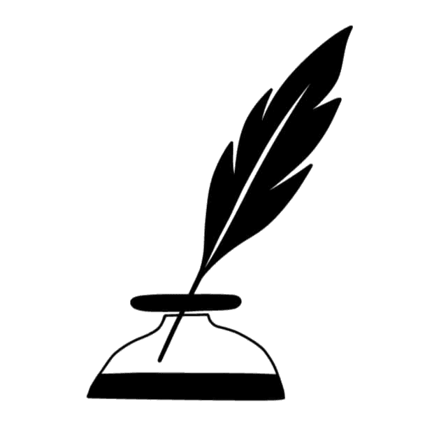 Picto d'un plumier : je vous aide dans la r&eacute;daction de vos courriers.