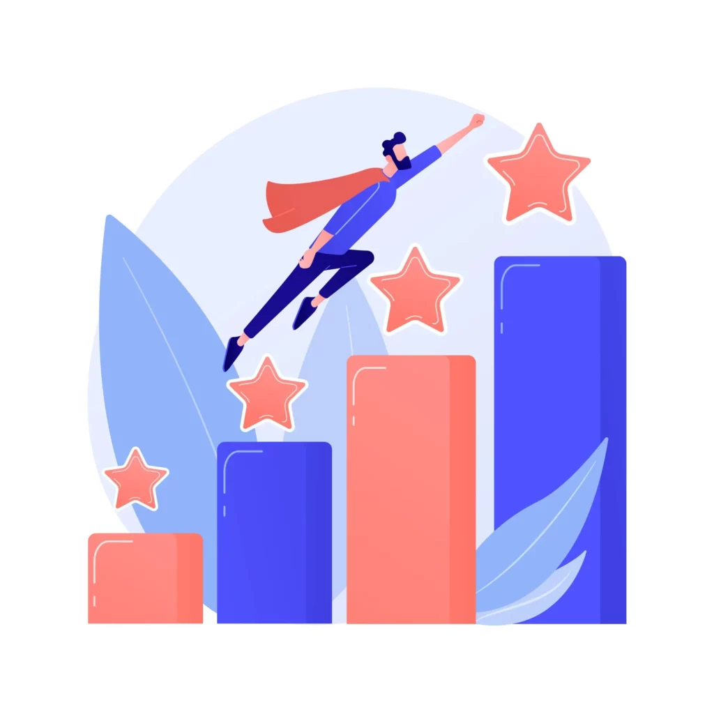 Illustration : un homme avec une cape s'envole.